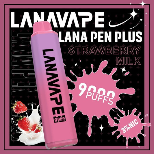 LANA9000口 一次性拋棄式 持久續航 & 快速充電