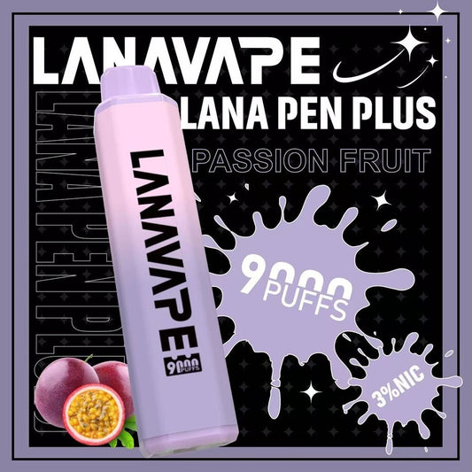 LANA9000口 一次性拋棄式 持久續航 & 快速充電